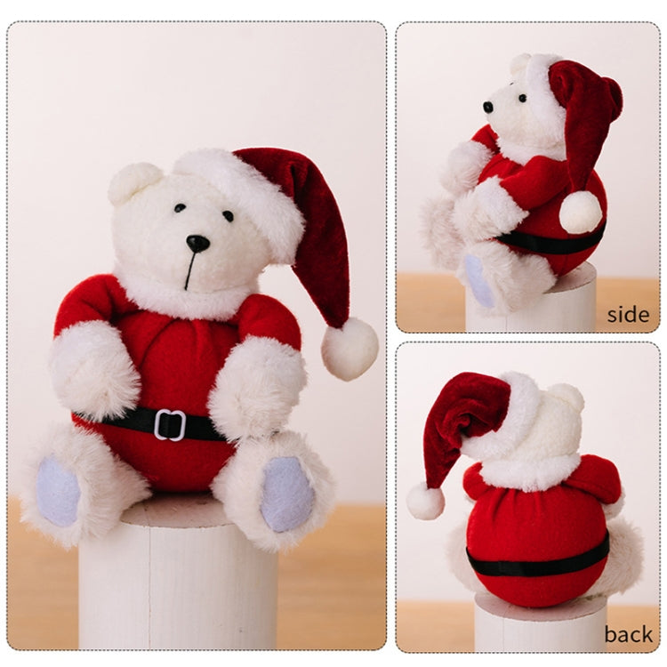 Plush Bear Doll Christmas Ornaments Cute Doll Decorations Christmas Children Gifts