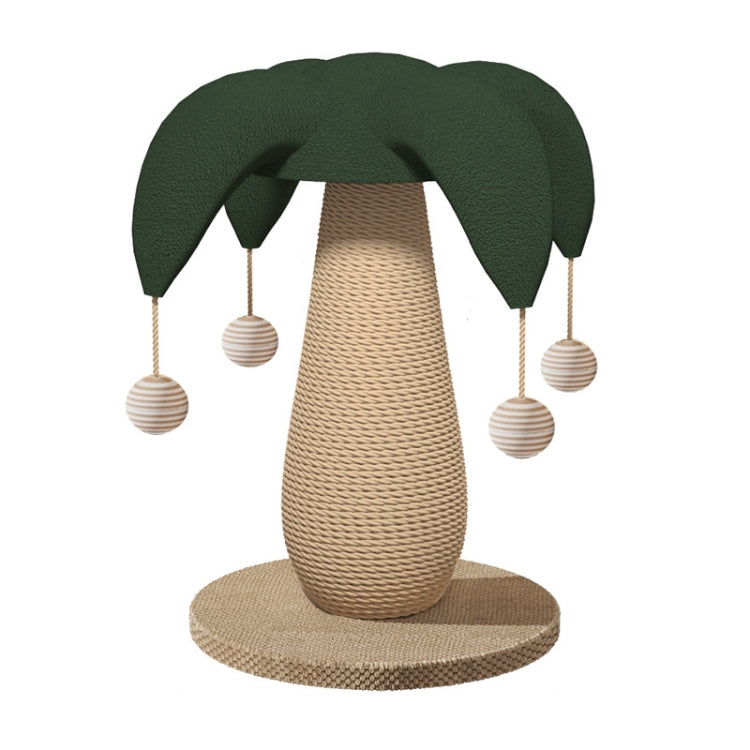 Vertical Sisal Cat Scratching Post Wear-Resistant Cat Interactive Toy