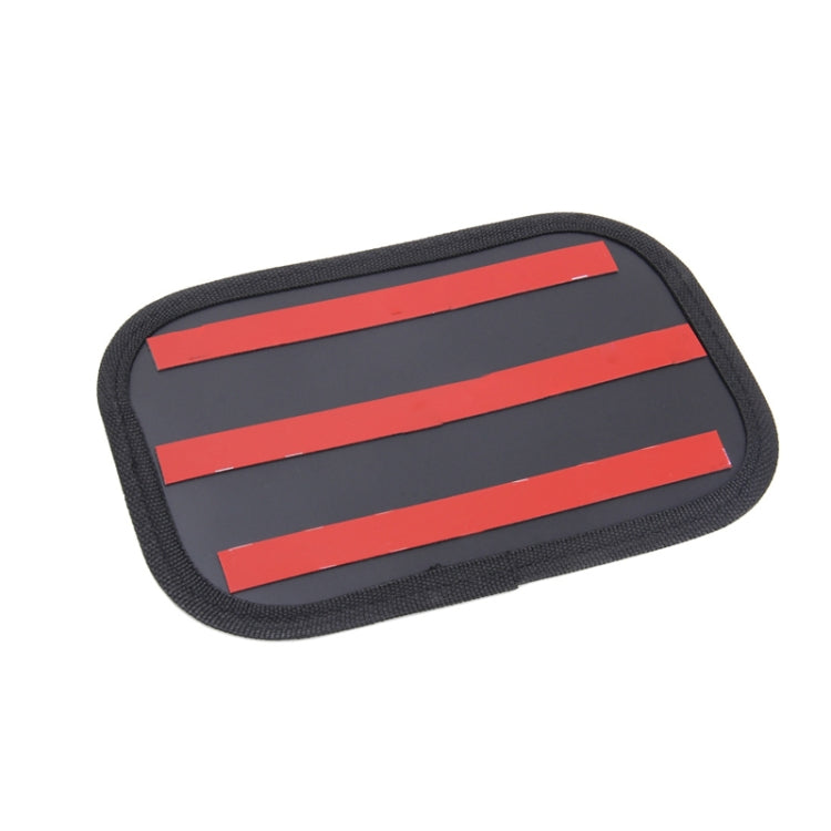 Microfiber Leather Car Mobile Phone Sticky Storage Net Bag