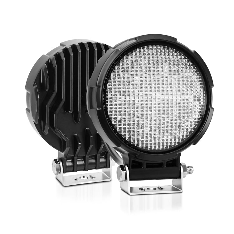 14W 9-30V Floodlight Mixed Luminous 4 Inch Round Work Light With Wire Set