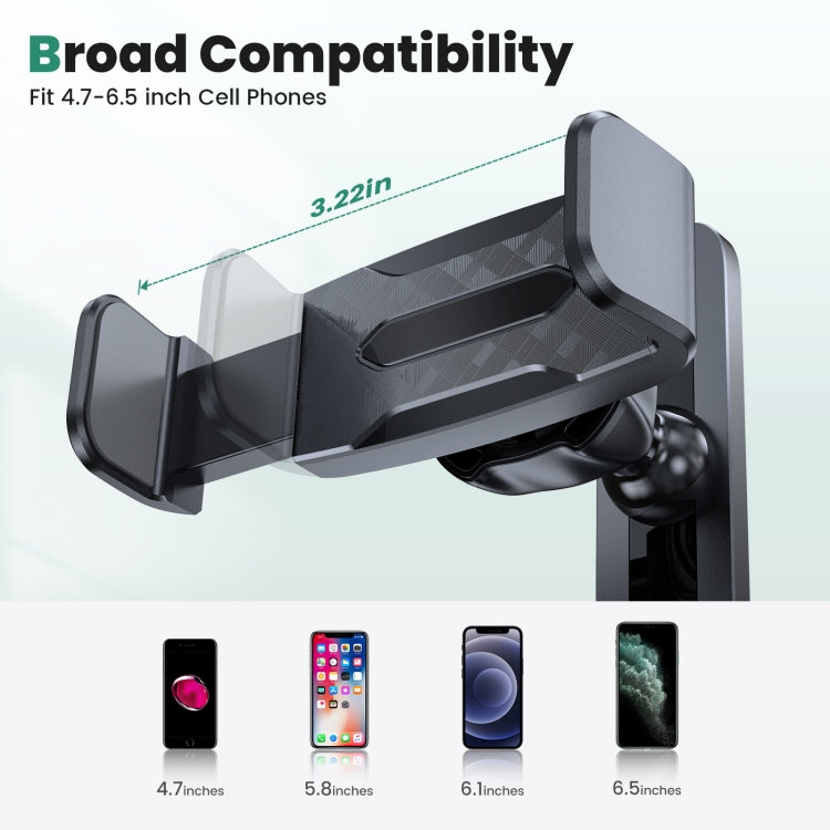Car 360 Degree Rotating Invisible Folding Telescopic Bracket Base