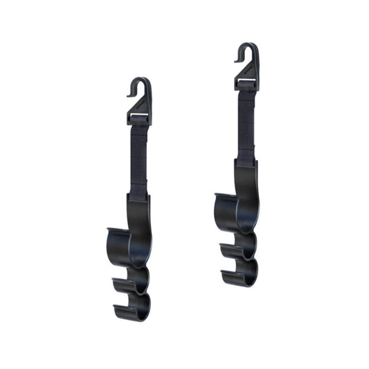 1pair Car Seat Back Umbrella Fixed Storage Hook