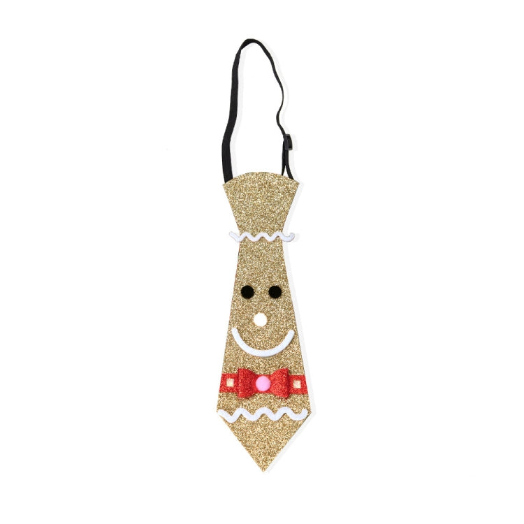 Christmas Children Cartoon Ties Holiday Party Performance Costume Props