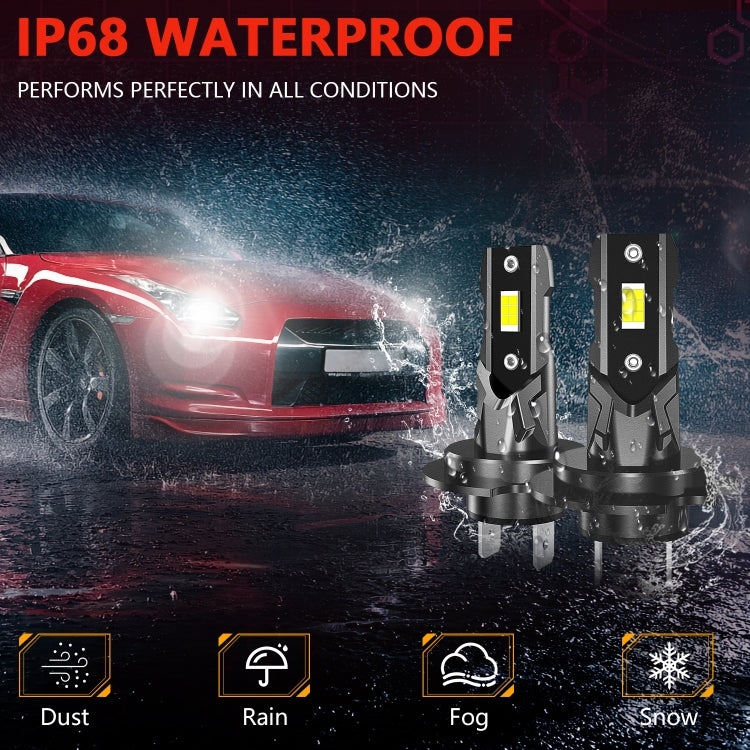 Car Universal Direct Plug LED Headlight Retrofit Bulb