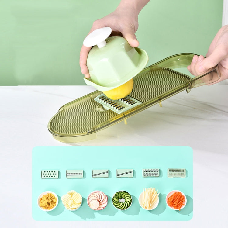 Kitchen Fruit Vegetable Shredder With Hand Guard Potato Cucumber Slicing Shredding Cutter
