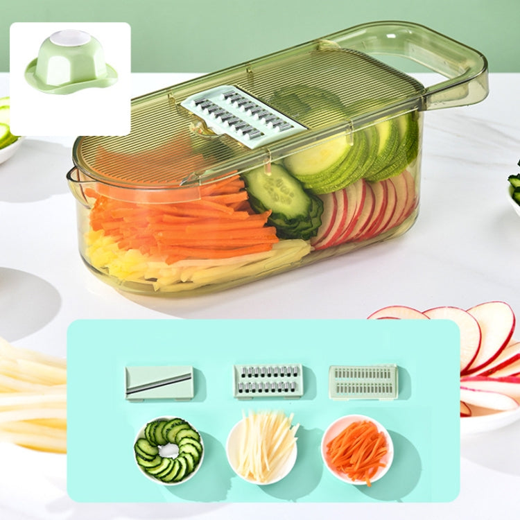 Kitchen Fruit Vegetable Shredder With Hand Guard Potato Cucumber Slicing Shredding Cutter