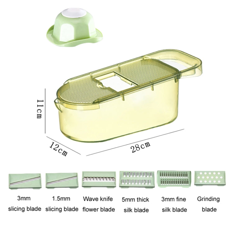 Kitchen Fruit Vegetable Shredder With Hand Guard Potato Cucumber Slicing Shredding Cutter