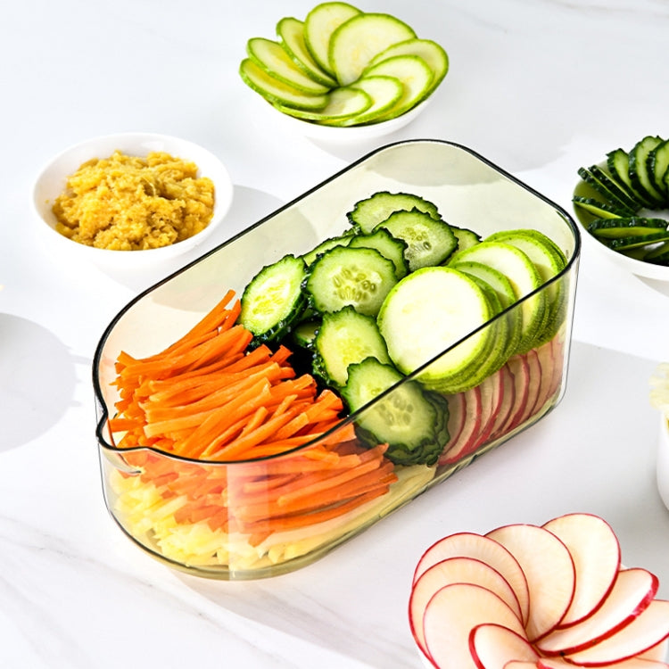 Kitchen Fruit Vegetable Shredder With Hand Guard Potato Cucumber Slicing Shredding Cutter