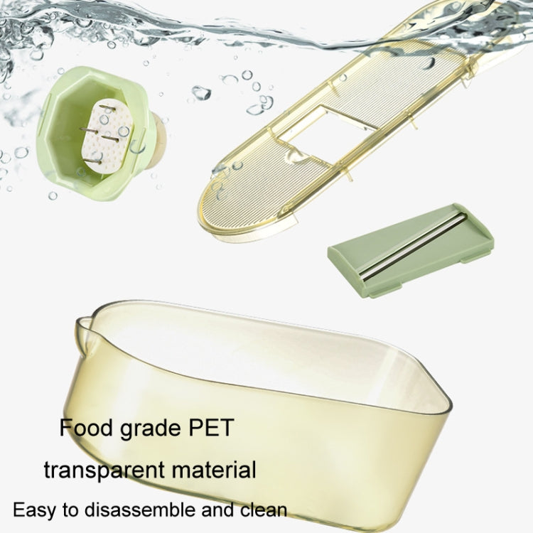 Kitchen Fruit Vegetable Shredder With Hand Guard Potato Cucumber Slicing Shredding Cutter