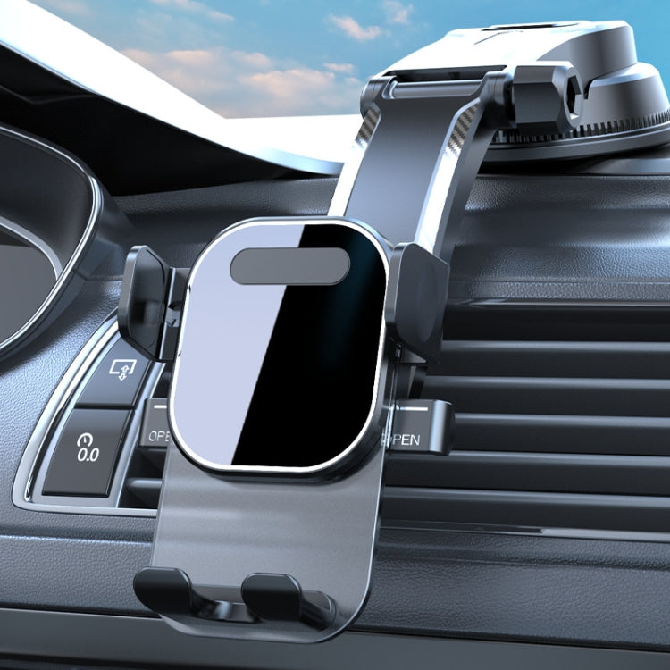 Car Suction Cup Dashboard Automatic Lock Mobile Phone Holder