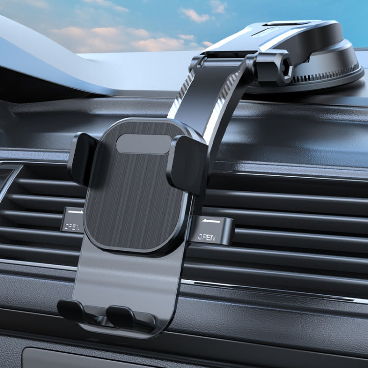 Car Suction Cup Dashboard Automatic Lock Mobile Phone Holder