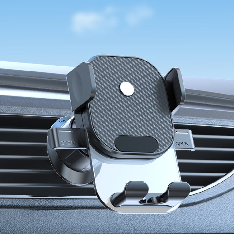 Car Suction Cup Dashboard Automatic Lock Mobile Phone Holder
