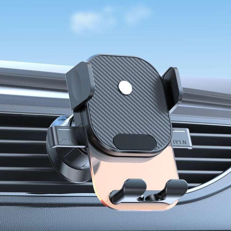 Car Suction Cup Dashboard Automatic Lock Mobile Phone Holder