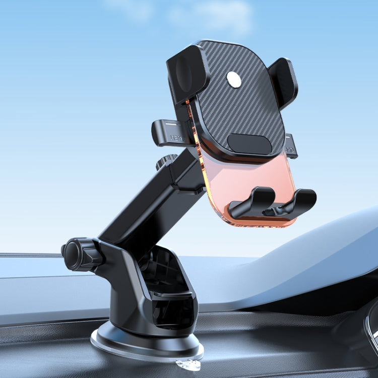 Car Suction Cup Dashboard Automatic Lock Mobile Phone Holder