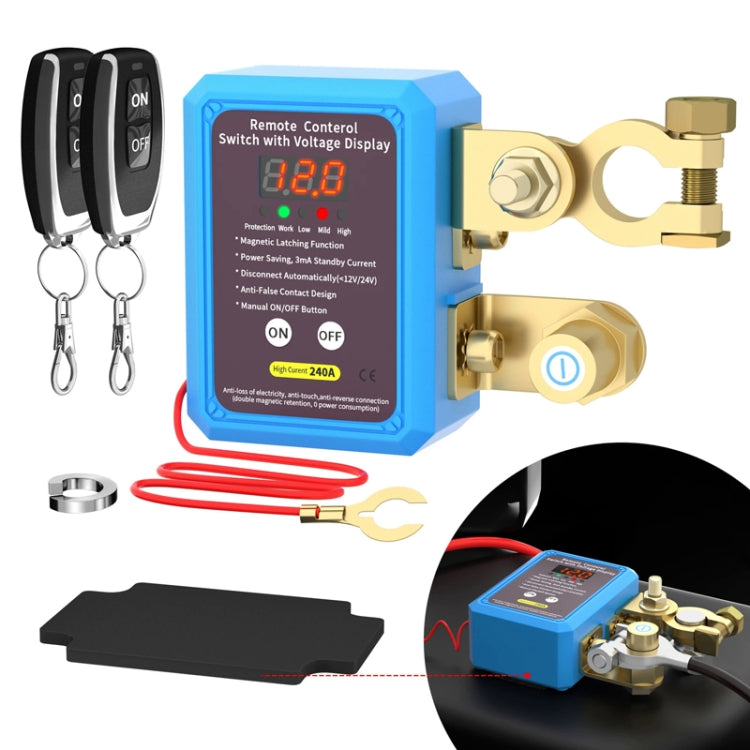 Car Battery Disconnectors Remote Control Smart Disconnect Switch