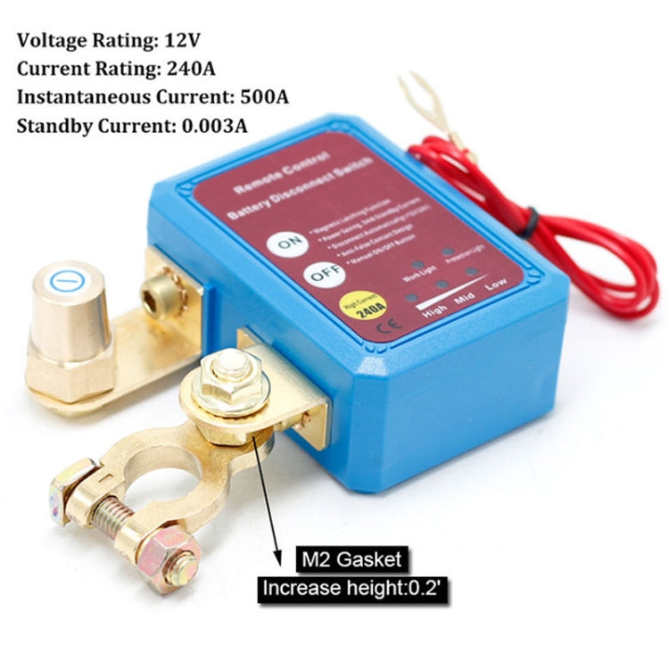 Car Battery Disconnectors Remote Control Smart Disconnect Switch