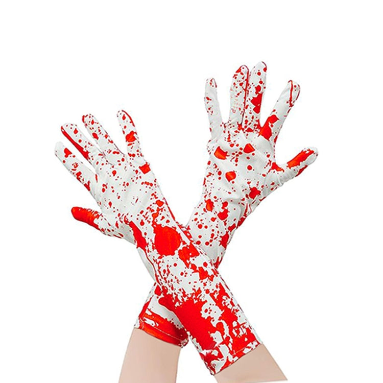 Halloween Party Decoration Blood Print Masquerade Props Horror Costume Cosplay Props