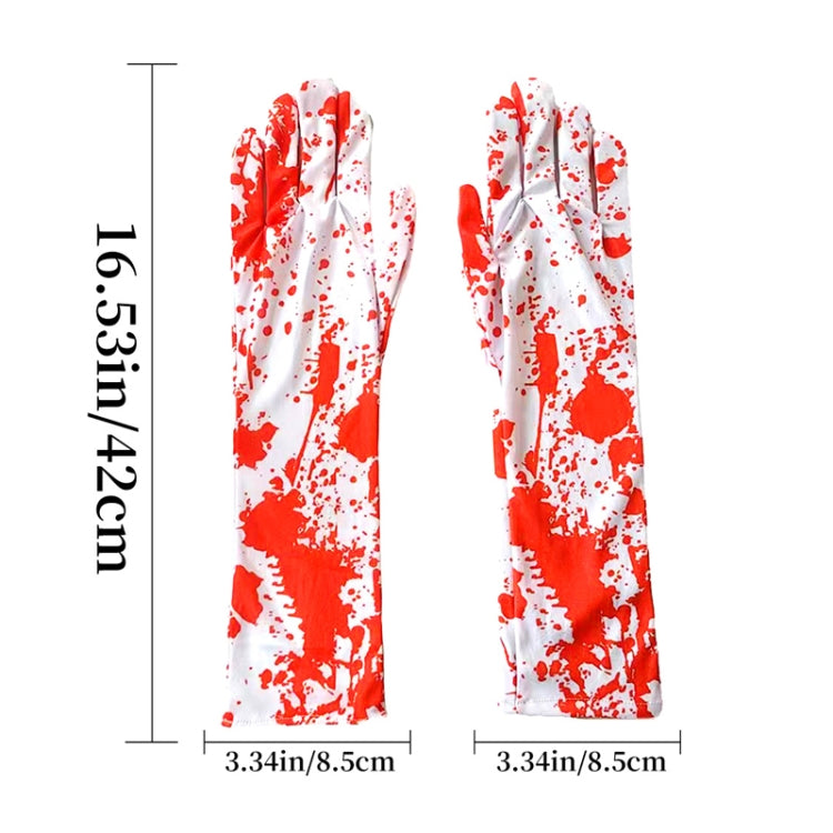 Halloween Party Decoration Blood Print Masquerade Props Horror Costume Cosplay Props