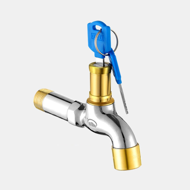Household Faucet With Lock Outdoor Anti-theft 4 Minute Faucet