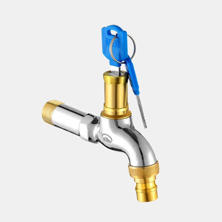 Household Faucet With Lock Outdoor Anti-theft 4 Minute Faucet