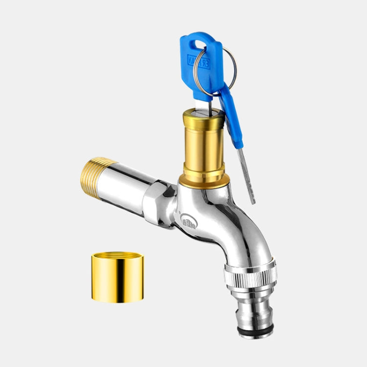 Household Faucet With Lock Outdoor Anti-theft 4 Minute Faucet
