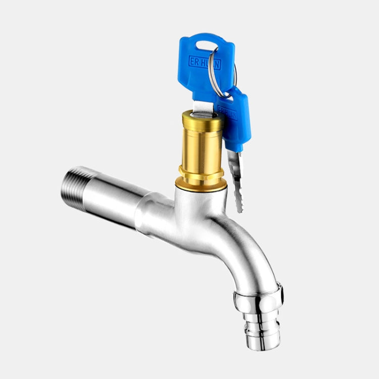 Household Faucet With Lock Outdoor Anti-theft 4 Minute Faucet