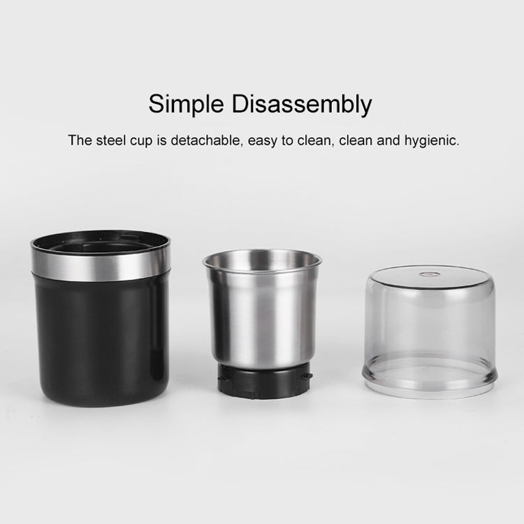 Single Cup Cross Knife Small Electric Grinder Coffee Bean Grains Fine Grinding Powder Machine