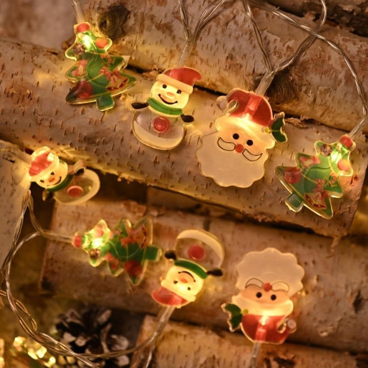 LED Christmas Lights String Christmas Tree Decoration Lamps Holiday Scene Decor