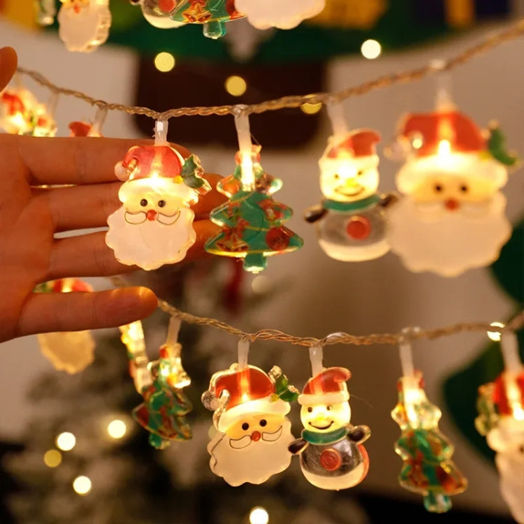 LED Christmas Lights String Christmas Tree Decoration Lamps Holiday Scene Decor