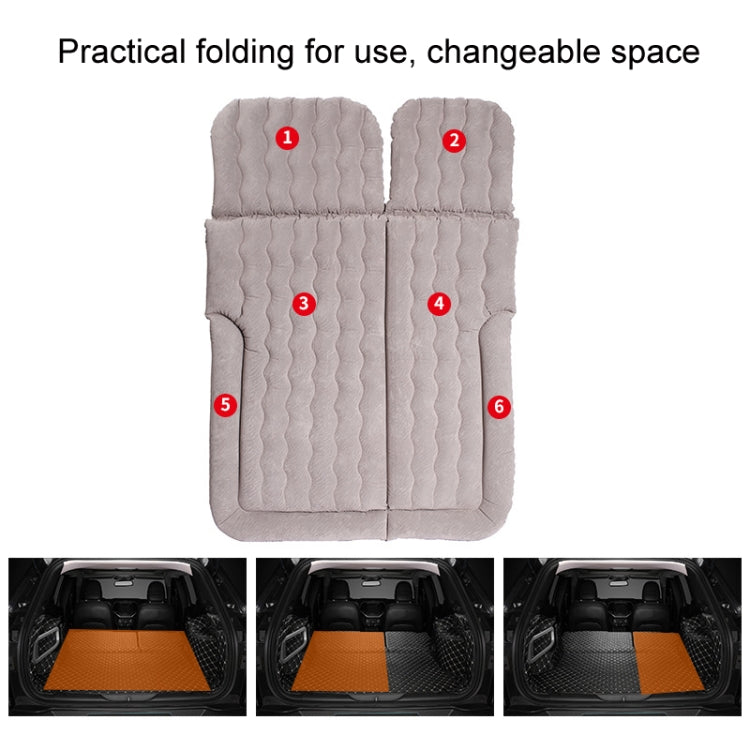 Inflatable Mattress For Car Travel SUV Rear Seat/Trunk