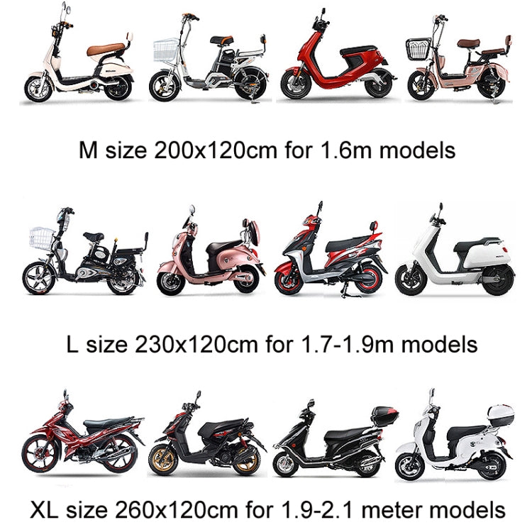 Disposable Transparent PE Film Rainproof Dustproof Motorcycle Scooter Cover