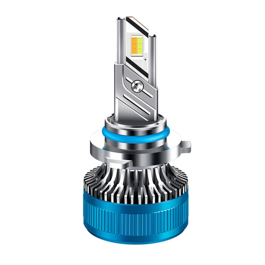 50W Three-color LED Double Copper Tube Aluminum Alloy Headlight