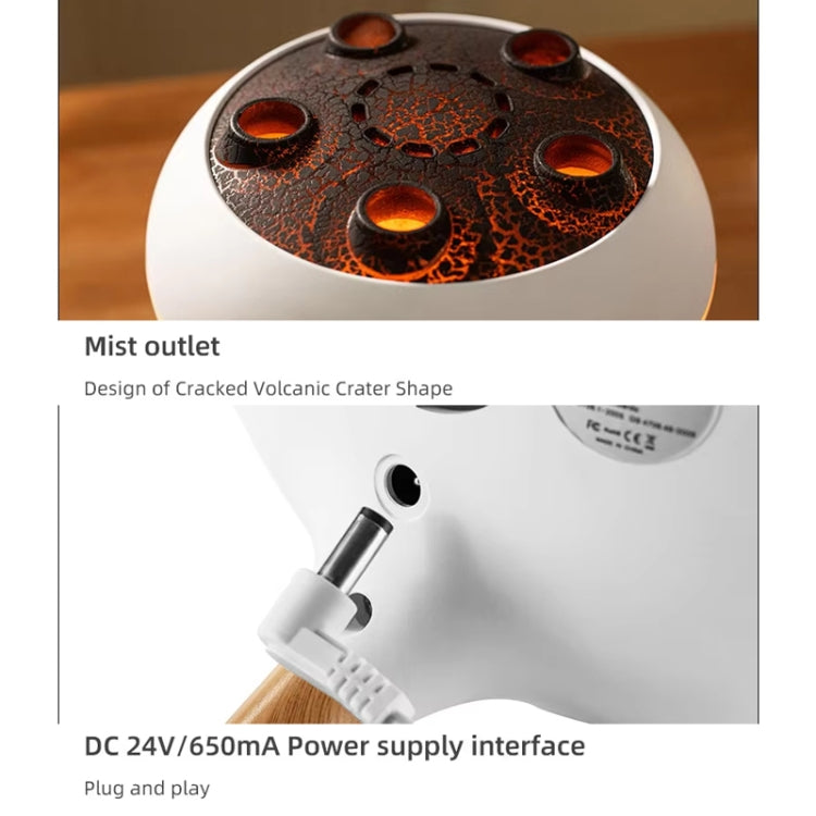 Dynamic Multi-Spray Aromatherapy Diffuser With Colorful Lights Remote Control Humidifier