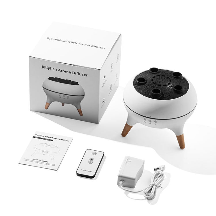 Dynamic Multi-Spray Aromatherapy Diffuser With Colorful Lights Remote Control Humidifier