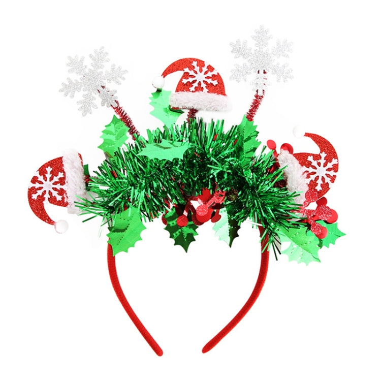 Christmas Party Dress Up New Year Headdress Christmas Decoration Colorful Stripes Headband