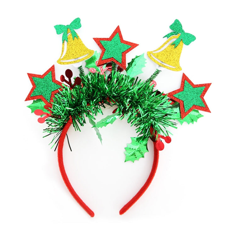 Christmas Party Dress Up New Year Headdress Christmas Decoration Colorful Stripes Headband