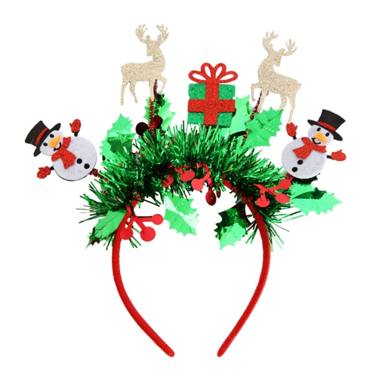Christmas Party Dress Up New Year Headdress Christmas Decoration Colorful Stripes Headband
