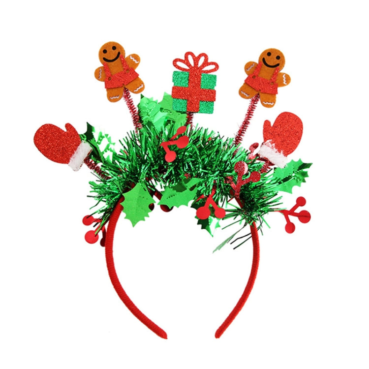 Christmas Party Dress Up New Year Headdress Christmas Decoration Colorful Stripes Headband