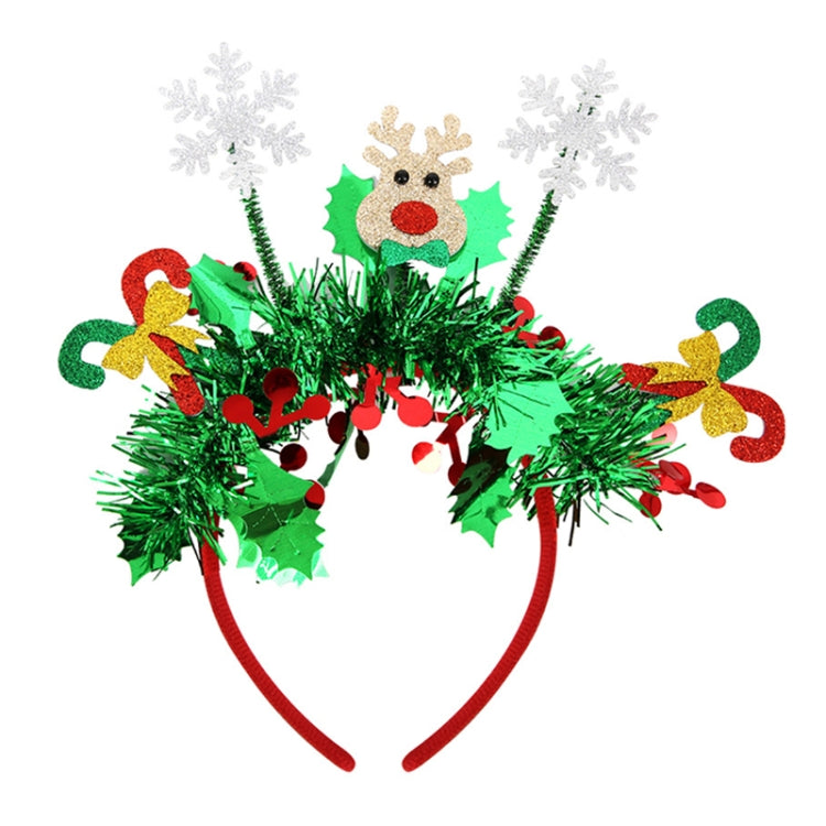 Christmas Party Dress Up New Year Headdress Christmas Decoration Colorful Stripes Headband
