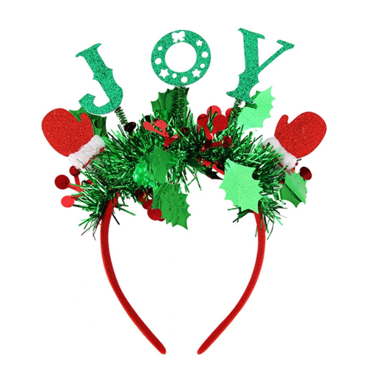 Christmas Party Dress Up New Year Headdress Christmas Decoration Colorful Stripes Headband