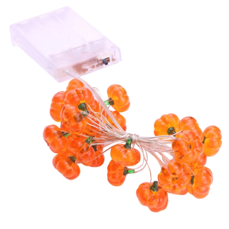 LED Halloween 3D Pumpkin String Lights Bar Shop Ambience Scene Layout Decorative Lanterns