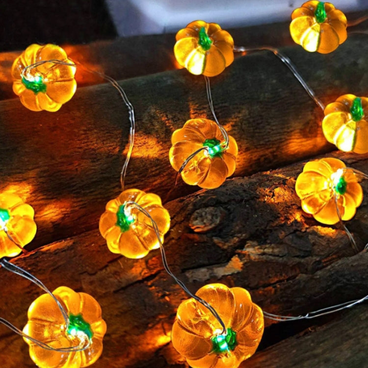 LED Halloween 3D Pumpkin String Lights Bar Shop Ambience Scene Layout Decorative Lanterns