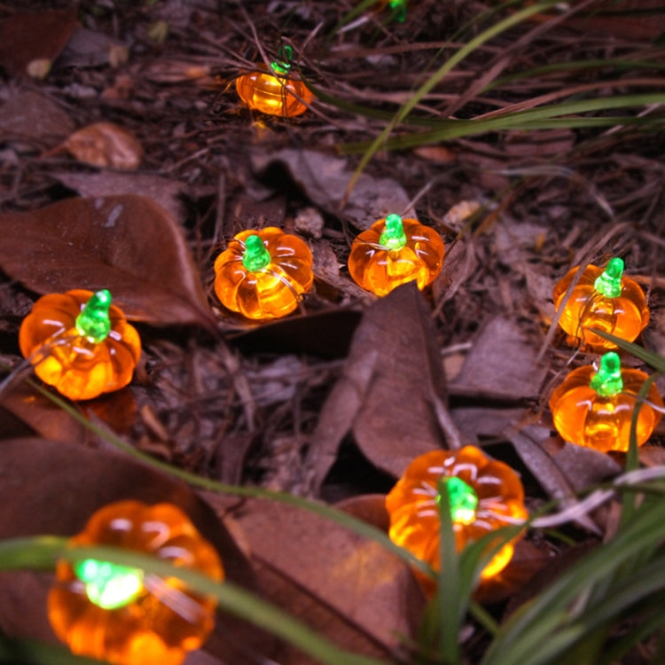 LED Halloween 3D Pumpkin String Lights Bar Shop Ambience Scene Layout Decorative Lanterns