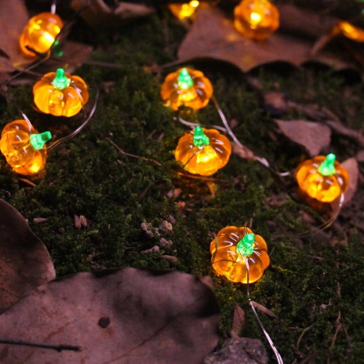 LED Halloween 3D Pumpkin String Lights Bar Shop Ambience Scene Layout Decorative Lanterns