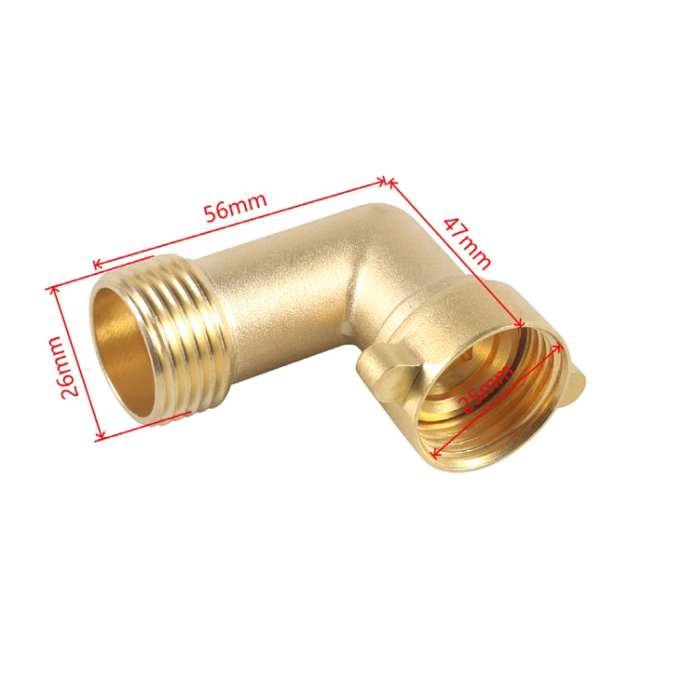Brass Water Inlet Check Valve For Yacht RV With Adapter