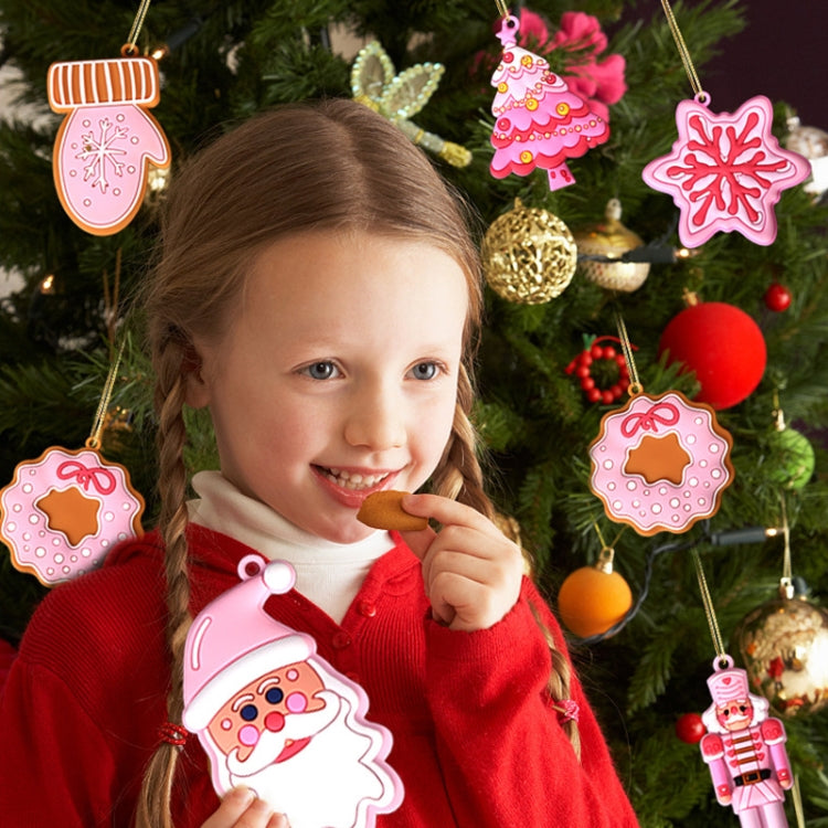 Christmas Decorations Pendants PVC Hanging Christmas Tree Ornaments Scene Arrangement Props