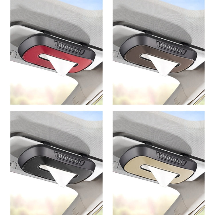 Car Sun Visor Hanging Sunroof Seat Back Tissue Box