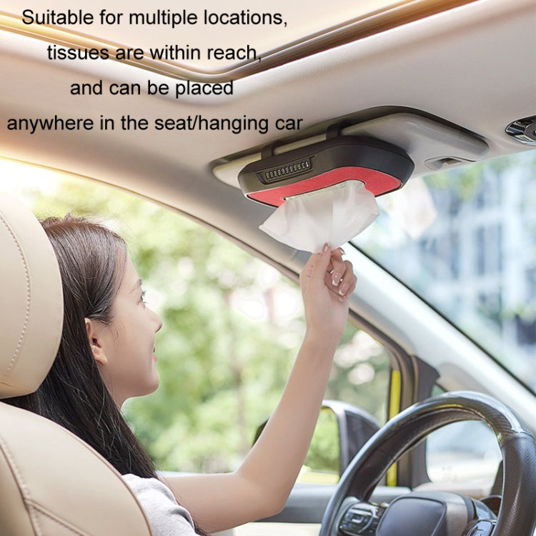 Car Sun Visor Hanging Sunroof Seat Back Tissue Box
