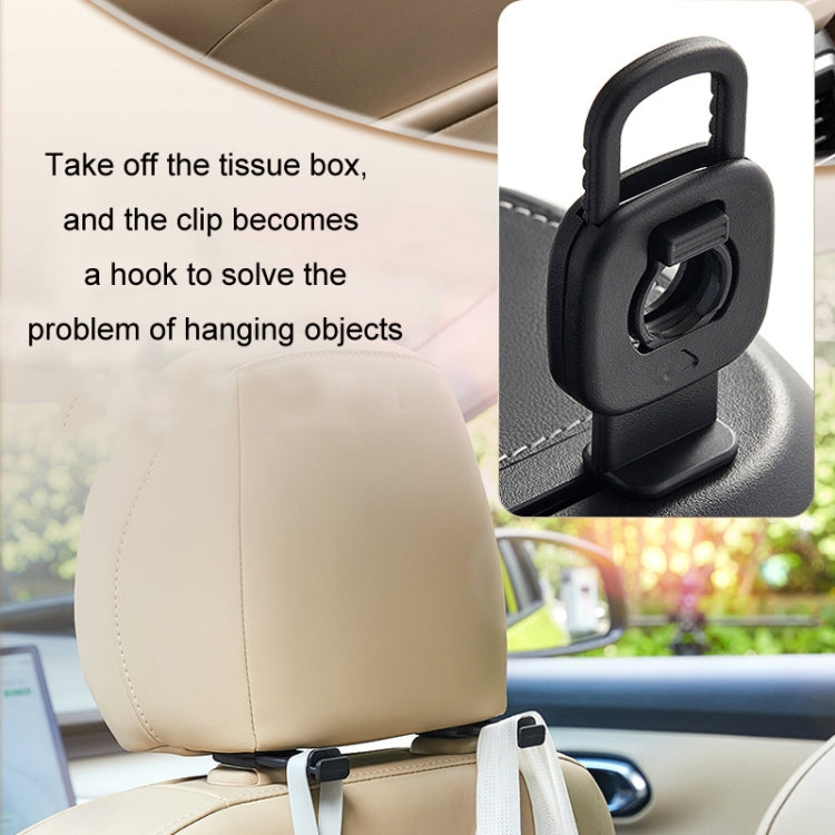 Car Sun Visor Hanging Sunroof Seat Back Tissue Box