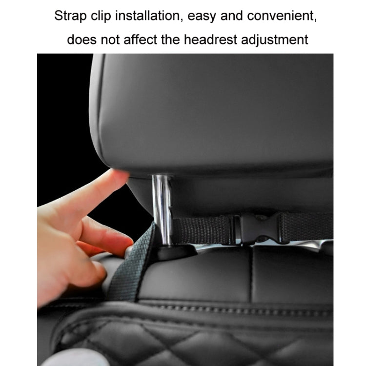 2 In 1 Car Seat Back Storage Hanging Tissue Bag